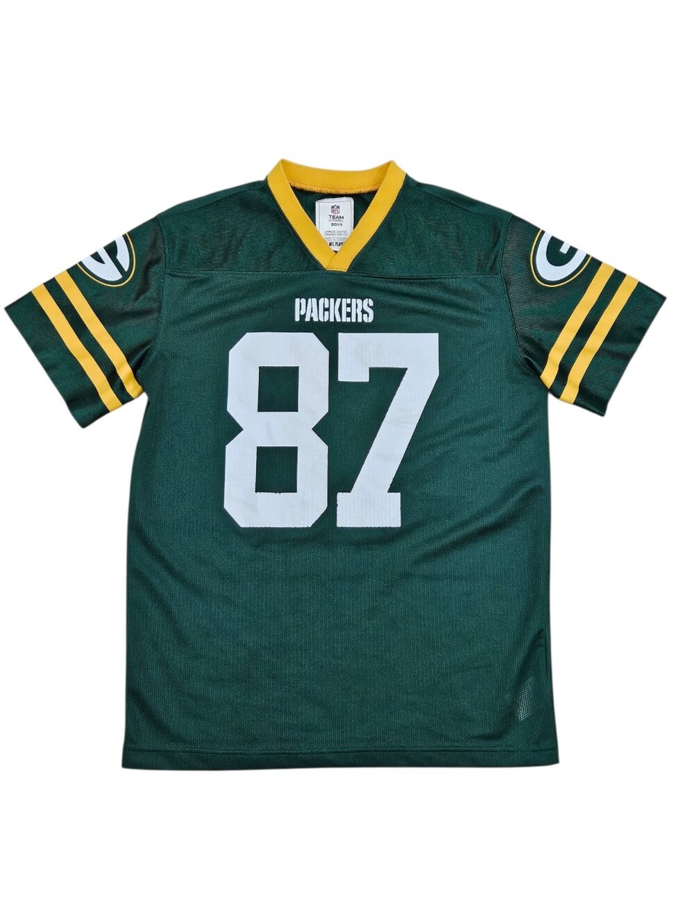 Green Bay Packers Jordy Nelson #87 Youth Large 10/12 NFL Jersey